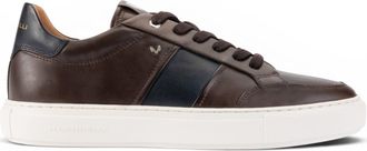 Martinelli Mens Brown Leather Sneakers Trainer Shoes - Hastings