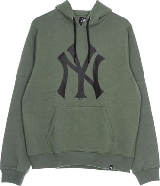 47 Brand Mlb Imprint Burnside Hood Neyyan - Heren - Hoodies - Groen - XL - Katoen - Hoodies & sweatvesten