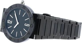 Bulgari Vintage, unisex, Zwart, ONE Size, Pre-owned Bb 33 Horloge