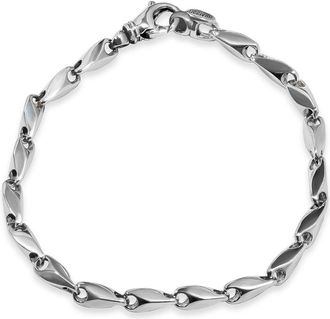 Pompeii3 Mens Classic Seed Link 14k Gold (26gram) or Platinum (42gram) 4mm Bracelet 8