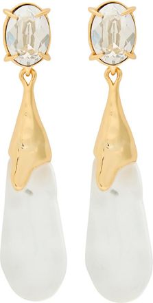 Alexis Bittar Alexis Bittar Bonbon 14kt Gold-plated Drop Earrings - One Size