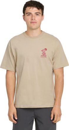 Quiksilver LeiD Back Short Sleeve Shirt in Plaza Taupe at Nordstrom, Size X-Large