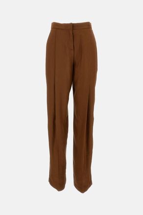 Elisabetta Franchi Pantaloni In Misto Lino