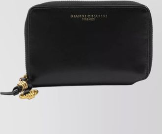 Gianni Chiarini gold-tone hardware wallets and card holders