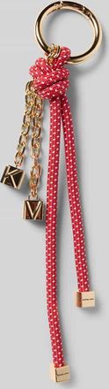 Michael Kors Taschenanhänger mit Label-Applikationen Modell CHARMS NOVELTY in Rot, Größe 1