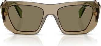 Prada Sunglasses Prb18 S 29 E90 F Earth/Light Brown Women