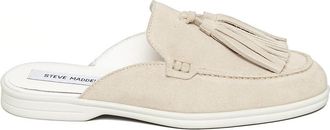 Steve Madden Odenza Flat Shoe BEIGE SUEDE