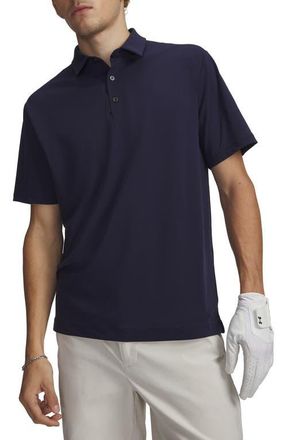 Under Armour UA ArmourDry Solid Performance Golf Polo in Midnight Navy at Nordstrom, Size Xx-Large