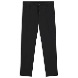 HUGO BOSS Performance-stretch modern-fit trousers in ottoman fabric