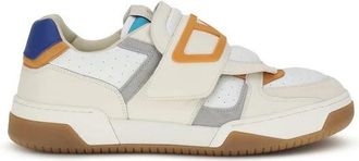 Valentino Garavani Groen Detail Lage Sneakers - Heren - Sneakers - Veelkleurig - 41 EU - Leer - Schoenen