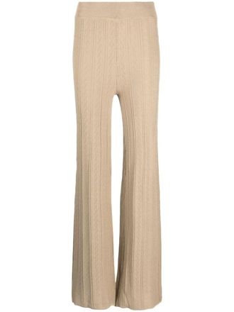 Remain Flared broek - Beige