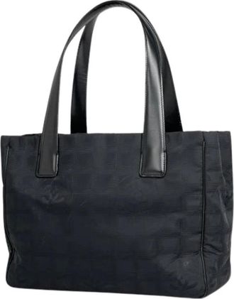 Chanel Pre-owned Tote Bags, female, Black, Size: ONE SIZE Pre-owned New Travel Line Handbag