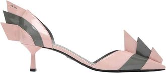 Prada Elegante Hakken - Dames - Pumps - Roze - 38 EU - Schoenen