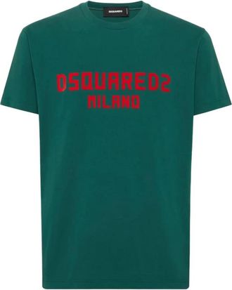 Dsquared2 Uomo, Top, Verde, S, new