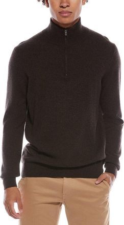 Amicale Cashmere 1/4-Zip Cashmere Sweater