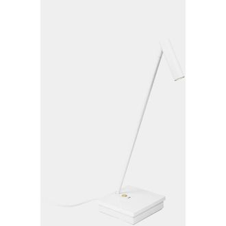 Leds - C4 E-lamp Wireless Lampara De Sobremesa Con Luz Led Blanco C&aacute;lido 2700k En Color Blanco