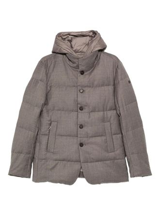 Duno hooded quilted jacket - Grey