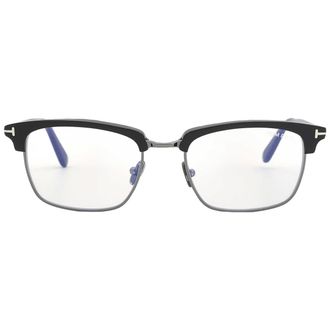 Tom Ford Blue Light Block Square Mens Eyeglasses FT5801-B 001 54
