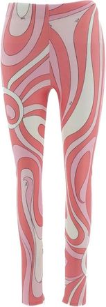 Pucci Leggings con stampa Marmo - - Trousers - Donna - Multicolore - S
