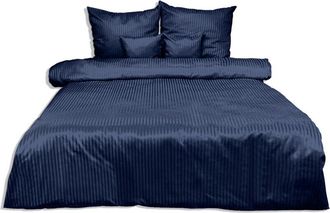 OEM Ropa De Cama Damasco, Rayas 1cm (160x200-1.70x80-2)