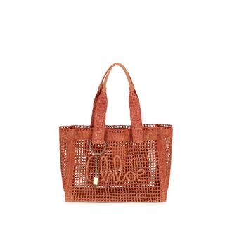 Chlo&eacute; Raffia Shoulder Womens Bag