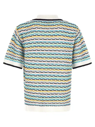 Casablanca Tuck Stitch Shirt - Cream