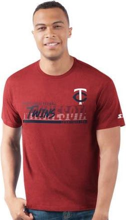 Starter Mens Starter Red Minnesota Twins Prime Time Team T-Shirt at Nordstrom, Size Medium