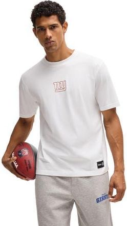 BOSS x NFL Stretch Cotton Graphic T-Shirt in New York Giants - White at Nordstrom Rack, Size Xxx-Large
