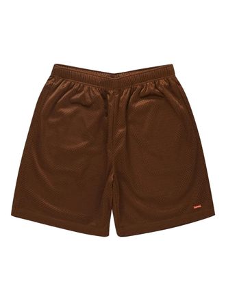 SUPREME Shorts con logo - Marrone