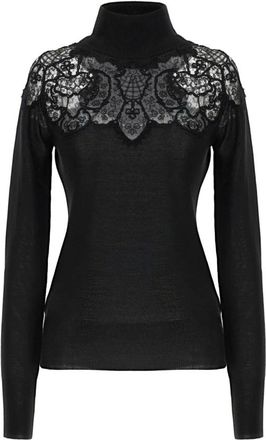 Ermanno Scervino Mujer, Jerseys, Negro, Talla: S