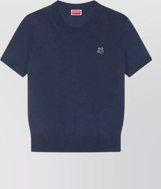 Kenzo boke flower crest merino wool top