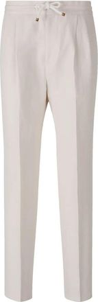 Brunello Cucinelli Pants With Drawstring And Double Pleats