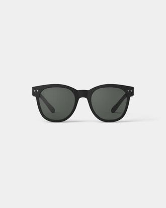 Izipizi N 53mm Trapeze Sunglasses in Black at Nordstrom, Size +0.00