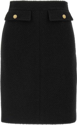 Chloé Boucl Wool Skirt