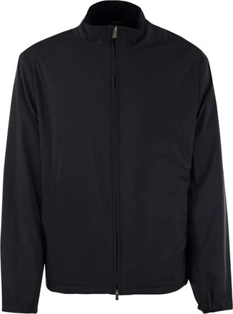 Fedeli Giacca con zip e tasche - Blu