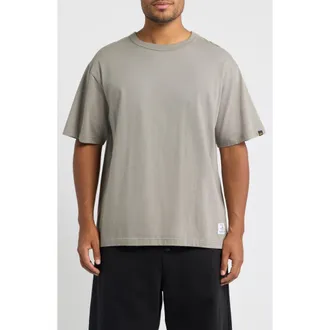 Alpha Industries Essential Relaxed Fit T-Shirt in Mid Gray at Nordstrom, Size Xx-Large