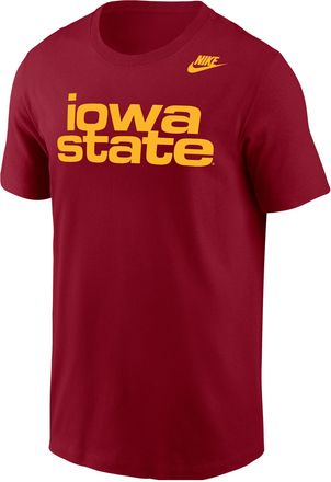Nike Iowa State Cyclones Nike Mens Football T-Shirt in Red | M11332P393IAST-CRM