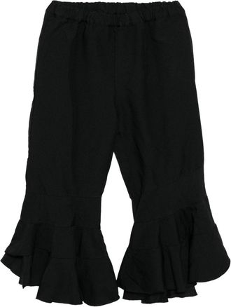Comme Comme Womens Trousers Black