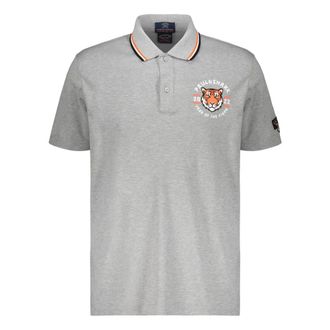 Paul & Shark Paul & Shark, Polo Shirts, male, Gray, Size: 2XL Short-sleeve Polo