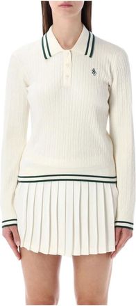 Sporty & Rich Mujer, Camisetas, Beige, Talla: S