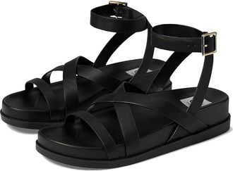 Dolce Vita Axyl Womens Sandals Black : 8.5 M, Leather/Rubber