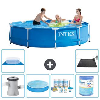 Intex Piscina Con Estructura Redonda - 305x76 Cm - 8-piezas S31695