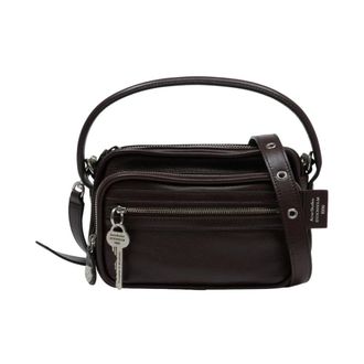 Acne Studios Handbags, female, Brown, Size: ONE SIZE Camero Kit Crossbody Bag