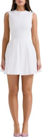 House of CB Claretta Sleeveless Minidress in White at Nordstrom, Size X-Small