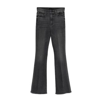 Mother Boot-cut Jeans, female, Blue, Size: W26 Blue Denim Jeans