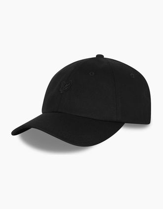 Lyle & Scott Lyle And Scott Mens Logo Curved Brim Dad Cap - Black - Size: ONE size