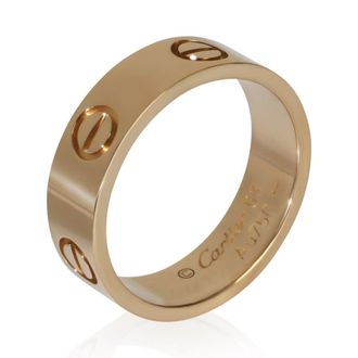 Cartier Pre-Owned Cartier Yellow Gold Love Ring