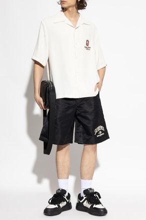 Amiri Shirt With Logo, Mens, Cream