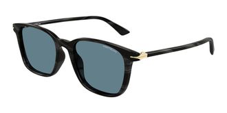 Montblanc MB0338S 006 Mens Sunglasses Size 52