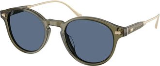Coach HC8428U CAD83 584880 Mens Sunglasses Green Size 50